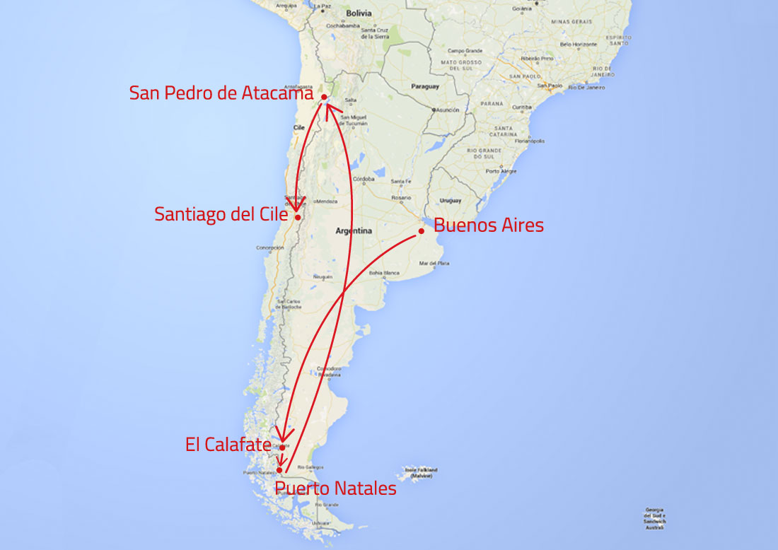 Tour Argentina + Cile: 14 giorni a partire da 2.690 ...