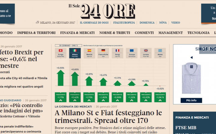 Il Sole 24 Ore: disoccupate e poi imprenditrici